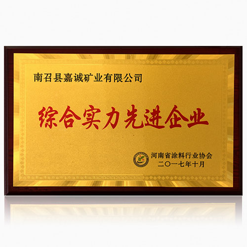 綜合實力先進企業(yè)